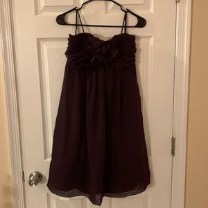 Size 8 cocktail dress dark purple